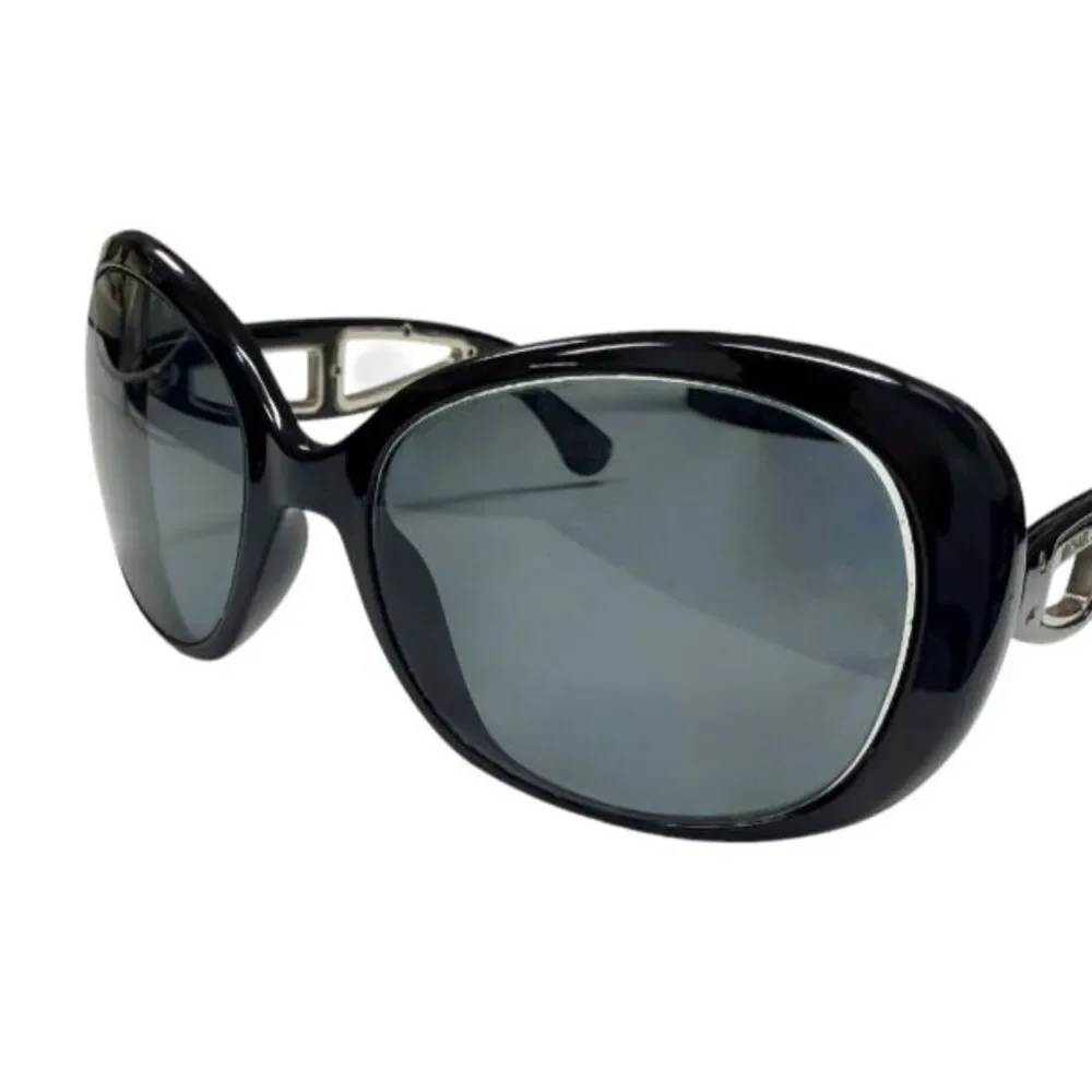 Michael Kors Sanibel Black Oversized Cutout Sunglasses MKS664 Frames ***READ